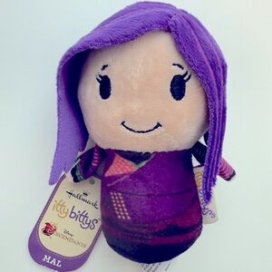 Disney Hallmark Descendants Mal Plush with Purple Hair